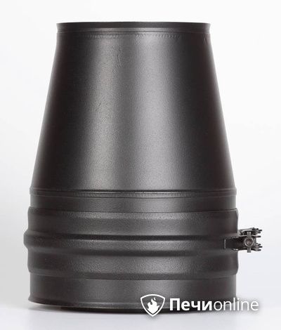 Комплектующие дымохода Schiedel Конус д.150 PM25 (Черный) Permetr в Лесному