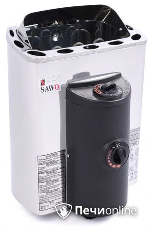 Электрокаменка для сауны Sawo Mini X MX-30NB-Z с пультом управления в Лесному