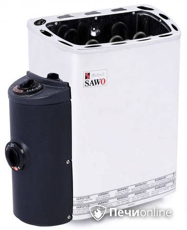 Электрокаменка для сауны Sawo Mini MN-30NB-Z со встроенным пультом управления в Лесному