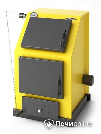 Твердотопливный котел TMF Оптимус Электро 16кВт АРТ ТЭН 6кВт желтый в Лесному