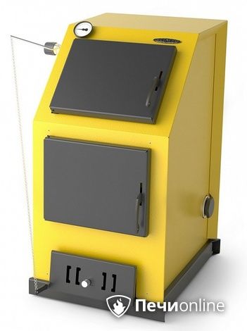 Твердотопливный котел TMF Оптимус Автоматик 25кВт АРТ под ТЭН желтый в Лесному