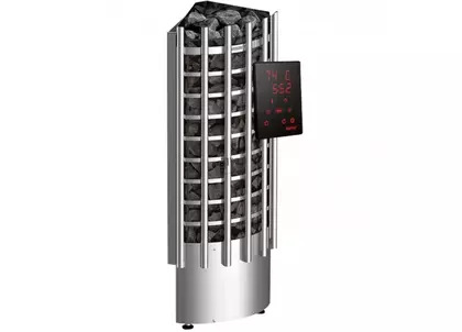 Электрокаменка для сауны Harvia Glow Corner TRC70XE c цифровой панелью управления в Лесному