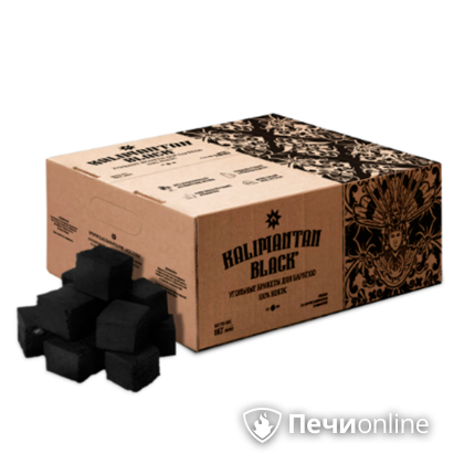 Kalimantan Black Кокосовый уголь для барбекю, 8кг в Лесному